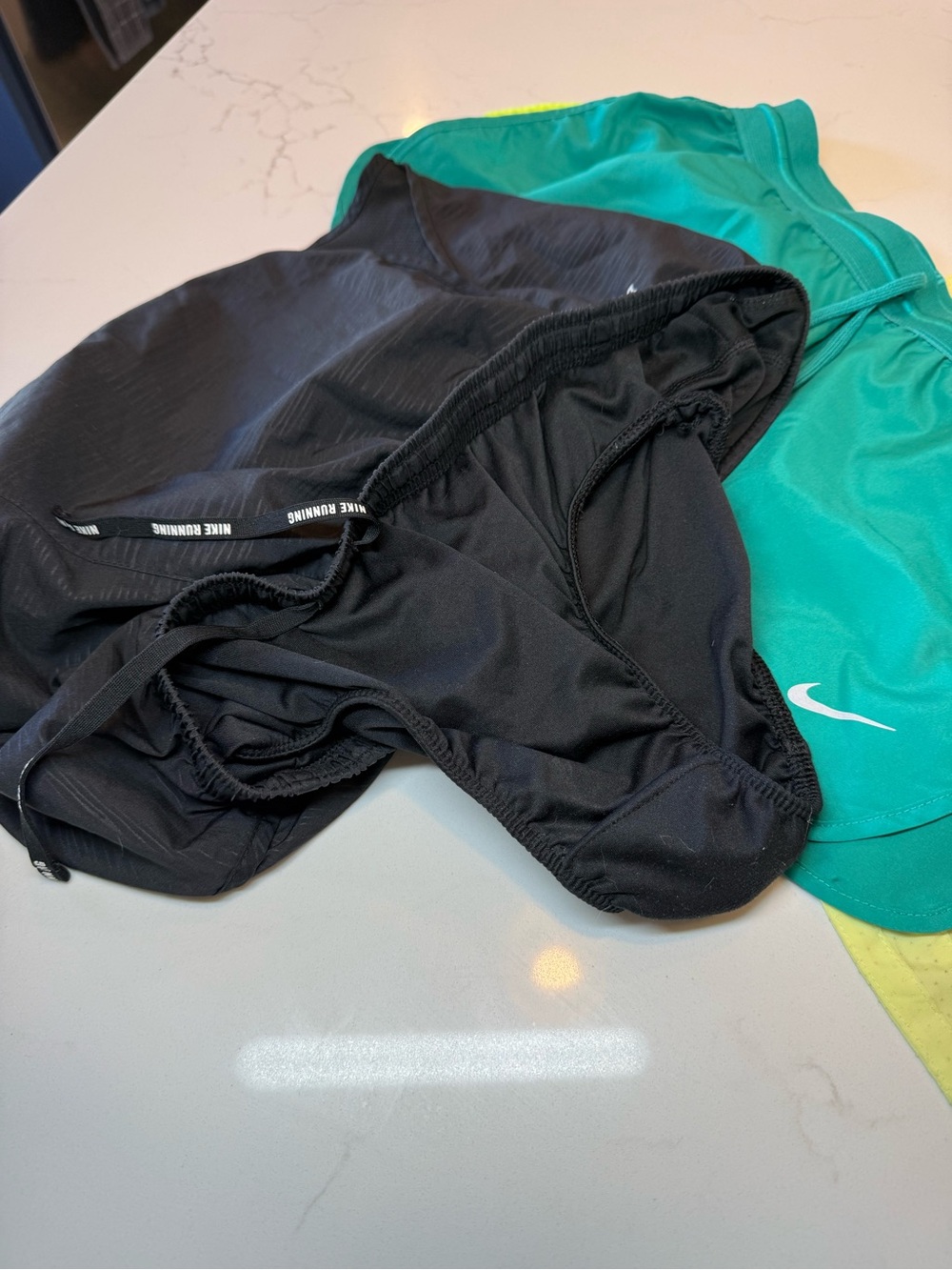 *Bundle of 3* Nike Women's Running Shorts - Black, Teal, Neon Yellow | Sz Small - Picture 5 of 16